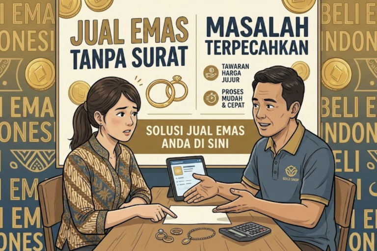 Jual Emas Tapi Suratnya Hilang