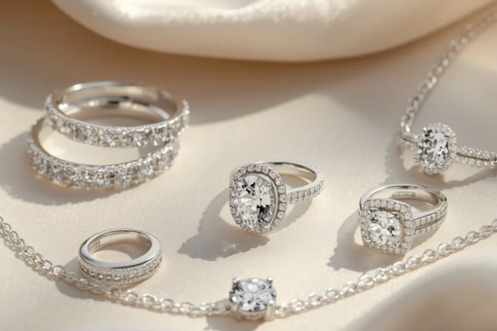 Trend Model Perhiasan Emas Putih